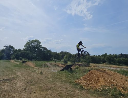 A Father And Son Gap Jumping Session